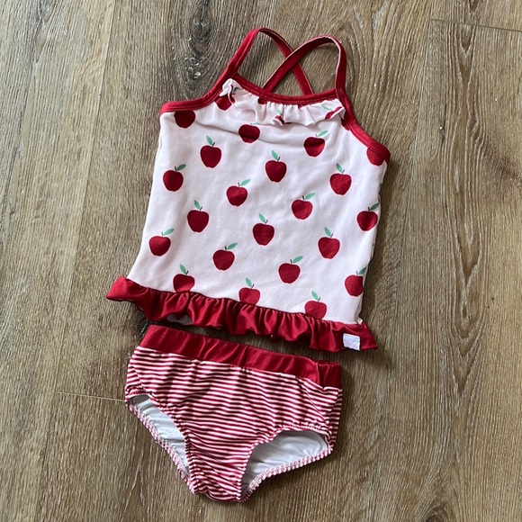 SweetHoney Other - SweetHoney Apple Loungewear Pajama Set 4T